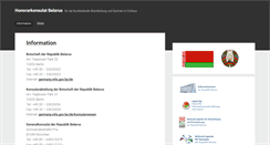Desktop Screenshot of honorarkonsulat-belarus.de